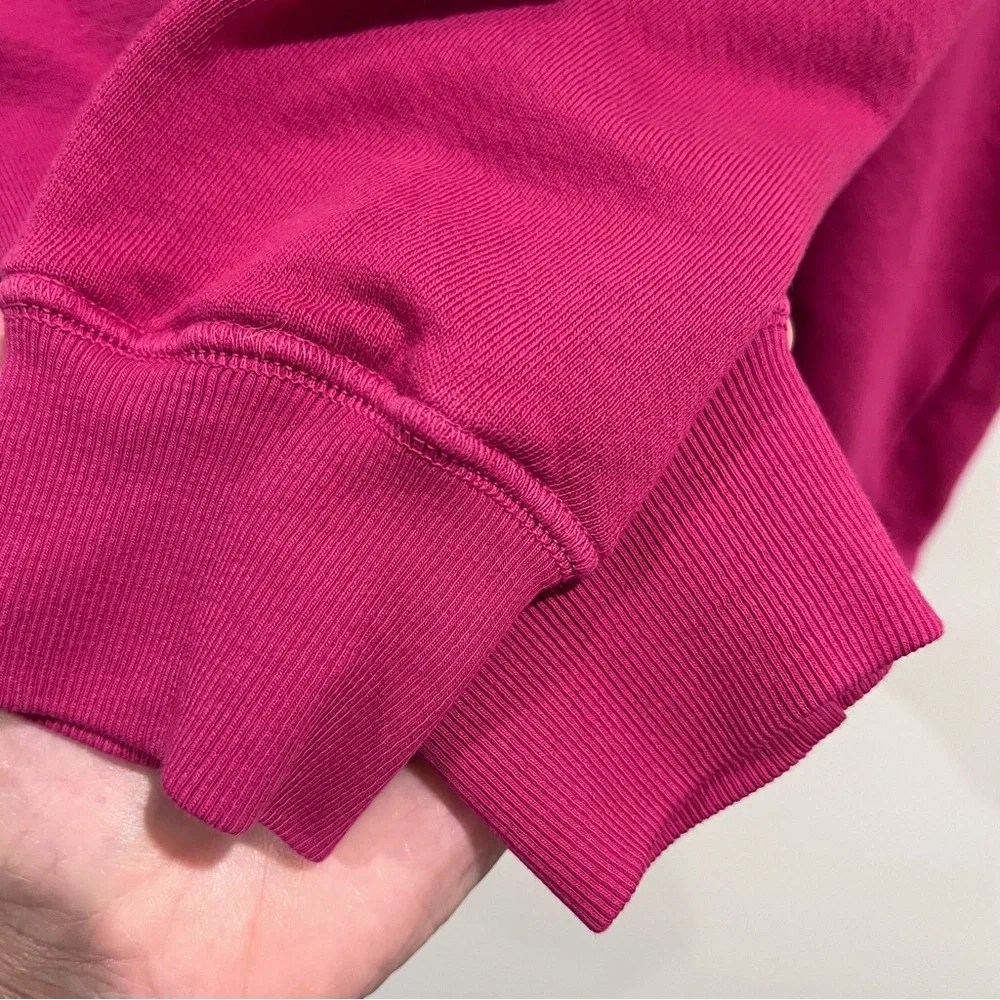 Peloton Pink Sweatshirt with graphic rose logo size‎ XS